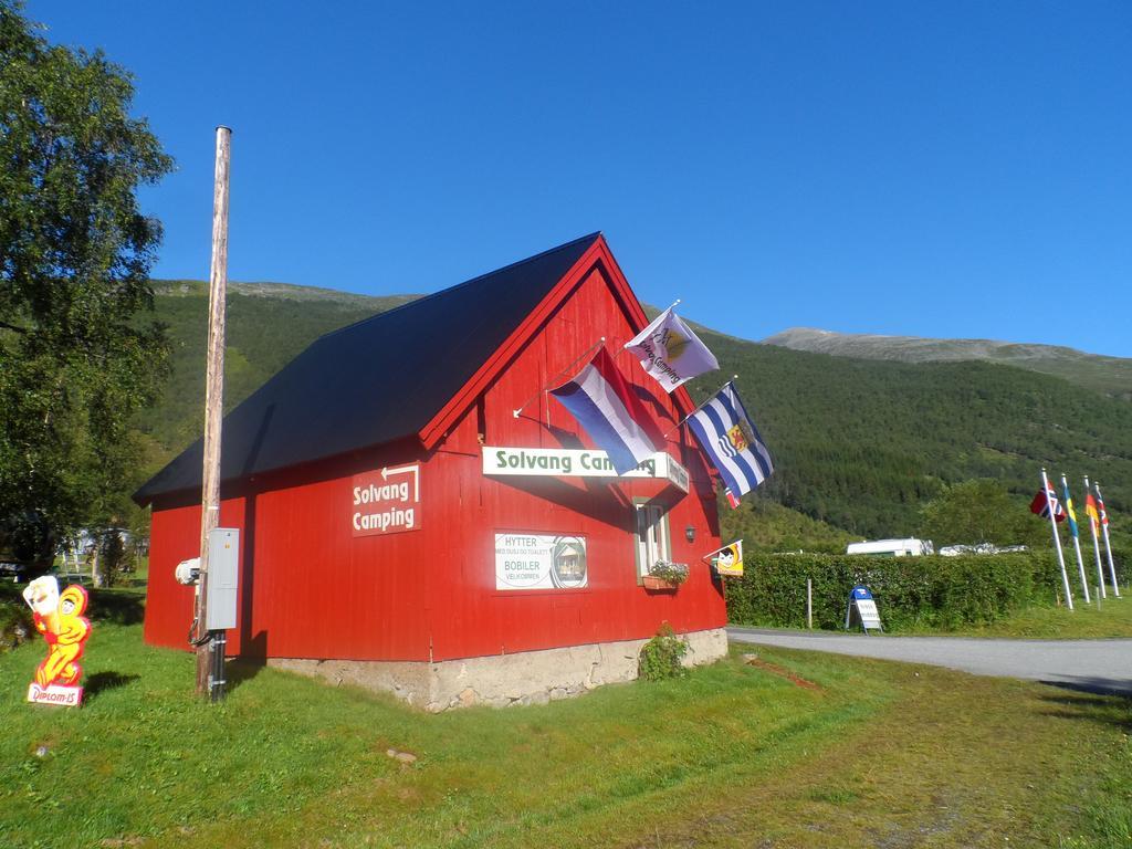 Hotel Solvang Camping Eidsdal Exterior foto